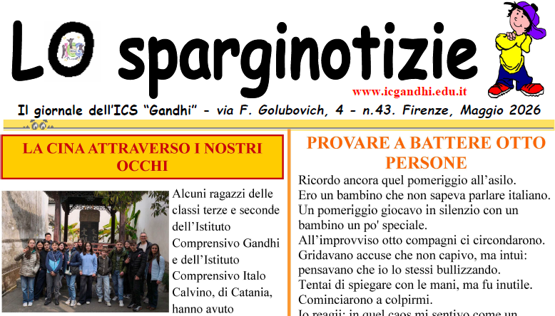 Il giornale del nostro Istituto è online.